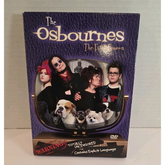 The Osbournes - The First Season (DVD 2003 2-Disc Set Uncensored) Vintage